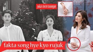 Bakal Rujuk? Inilah Fakta Sebenarnya Hubungan Song Hye Kyo dan Song Joong Ki