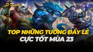 Top Tướng Có Khả Năng Đẩy Lẻ Cực Tốt Mùa 23 | Box Liên Quân