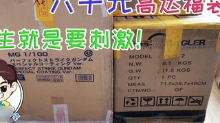 [Screw mold play sharing-open lucky bag] The most expensive Gundam lucky bag on the Internet! Unboxi