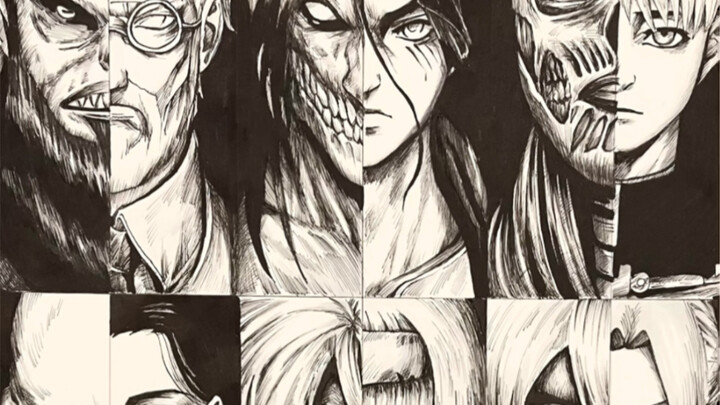 วาดภาพยักษ์ทั้งเก้าให้เสร็จสมบูรณ์ในครั้งเดียว!