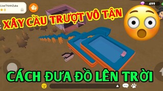 CÁCH XÂY CẦU TRƯỢT VÀ ĐƯA ĐỒ VẬT LÊN TRỜI ( phần 1 )  | Play Together