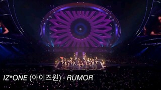 IZ*ONE (아이즈원) - RUMOR 🎵 | CONCERT [EYES ON ME IN SEOUL]