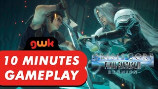 Crisis Core: Final Fantasy 7 Reunion TGS 2022 - 10 Minutes Gameplay - GamerWK Indonesia