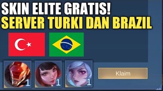 SKIN ELITE GRATIS !! EVENT SKIN GRATIS SERVER TURKI DAN BRAZIL