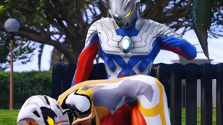 Zero and Belia compete, causing great suffering to Grigio and Camilla! #Ultraman#Children's animatio