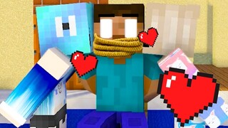 Monster School : Funny Love Curse - Minecraft Animation