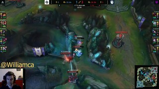 Trận đấu kịch tính giữa TL và EG phần 3 #game #LOL