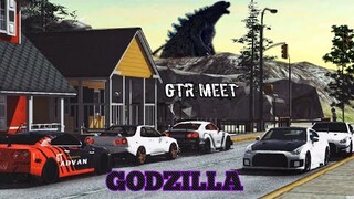 Nissan Gtr r34/r35 meet in Car Parking Multiplayer