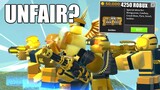 why i HATE Golden Towers in TDS.. | ROBLOX