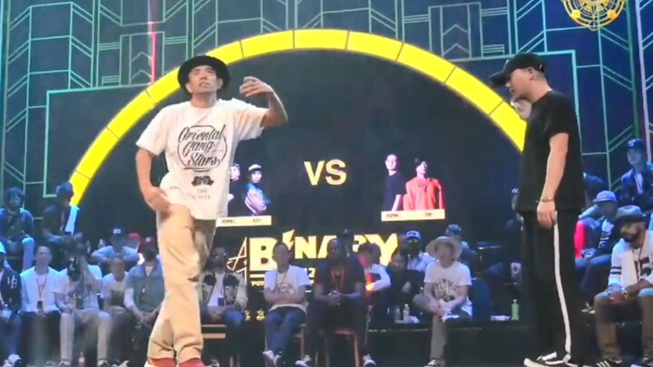 [Street Dance Battle] Acky San vs Huang Jingxing SuperDino