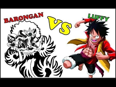 BARONGAN VS LUFFY ONE PIECE, Gimana Jadinyaa