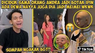 ANDRA DICIDUK JADI BOTAK UPIN IPIN SAMA NAYYA JADI MEI MEI! BIAT PROJECT VIDEO APA SIH?😱