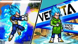 (DEVLOG ) Z LEGENDS 2 MUGEN - Vegeta ( SSB) JUS By Fresh Prince 24 - MUGEN JUS CHAR