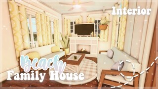 Roblox Bloxburg - Bohemian Beach Family House ( Interior ) - Minami Oroi