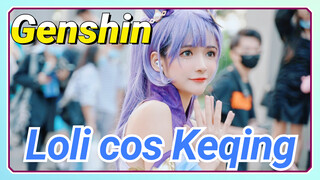 [Genshin, COSPLAY] Loli cos Keqing