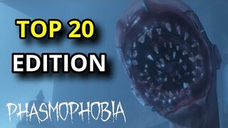Top 20 PHASMOPHOBIA Scary Moments & Funny Moments - Best Montage part 3