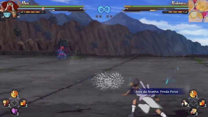 Game đối kháng Naruto 4 - Jinchurikis Vs Quarteto