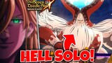 I solo Original Demon Raid in ALL Difficulties (Normal - Hell) | Seven Deadly Sins: Grand Cross