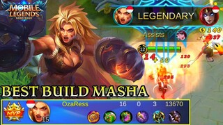 Masha Best Build and Skill Combo - Mobile Legends Bang Bang