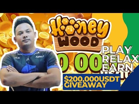 HONEYWOOD - NEW PLAY TO EARN FULL REVIEW AND TUTORIAL(TAGALOG) | $20K GIVEAWAY