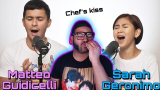 Didn’t Know Matteo Sang Like THAT 😱😍 | Sarah Geronimo & Matteo Guidicelli - The Prayer | REACTION