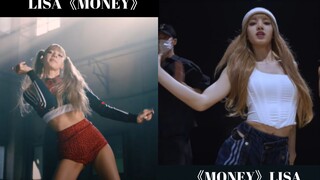 ลิซ่าโชว์สเต็ปเต้นเพลง MONEY ในห้องซ้อมเต้น และเวอร์ชันเอ็มวี