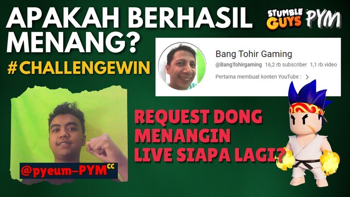 BISAKAH AKU MENANG DI LIVESTREAM BANG TOHIR❓🏆