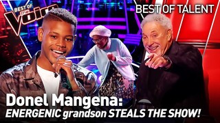 16-Year-Old OWNS the show with his GRANDMA in The Voice