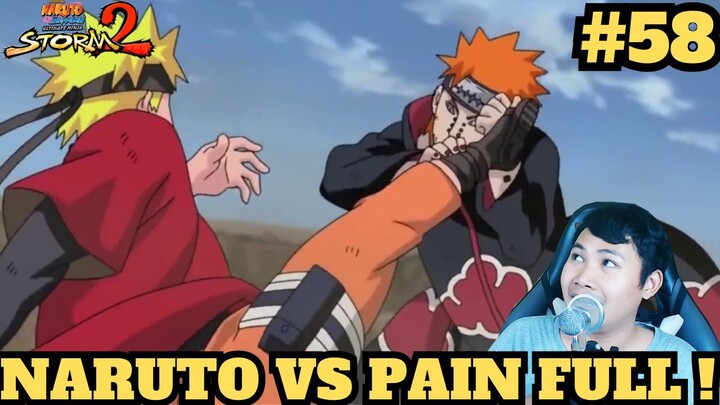 Naruto VS Pain Akatsuki Full Fight ! Naruto Shippuden Ultimate Ninja Storm 2 Indonesia
