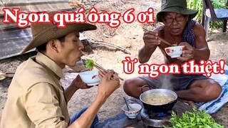 Hột Vịt Lộn Nấu Chao Ăn Kèm Rau Cùng Ông 6 Cô Đơn