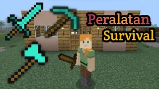 BARANG BARANG YANG DI PERLUKAN SAAT MAIN MINECRAFT SURVIVAL