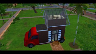 Tiny Mobile Home// Mini Casa Móvel - TS4 [SPEED BUILD]