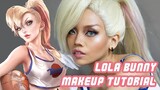 Sakimichan Lola Bunny Space Jam Cosplay Makeup Tutorial | Dinny Grayson