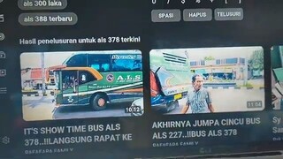 PARKIRNYA BERADU PANTAT...‼️AUDIO VIDEO BUS ALS 378 BERFUNGSI KEMBALI..‼️BUS ALS 220 TIBA DI JOGJA