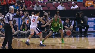 Kihei Clark - offense/defense vs Oregon Ducks (Sweet 16)