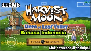 Download Game Harvest Moon Hero Of Leaf Valley Bahasa Indonesia - Untuk Emulator Ppsspp Android