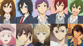 [Voice actors are all monsters] What roles did the voice actors in Horimiya play?