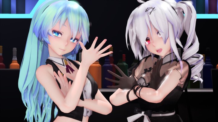 【MMD】The victim wanted to take the woman with him (laughing)