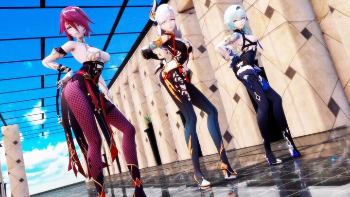 [Genshin Impact MMD]🥰Istri dewasa yang es🥰Saya sakit