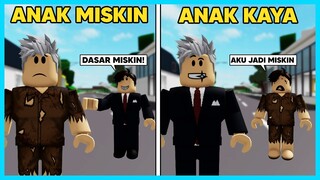 Anak Miskin VS Anak Kaya (Brookhaven) - Roblox Indonesia