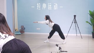 【苏司喵】和我一起热身吧 拉伸运动教程/Stretch Routine