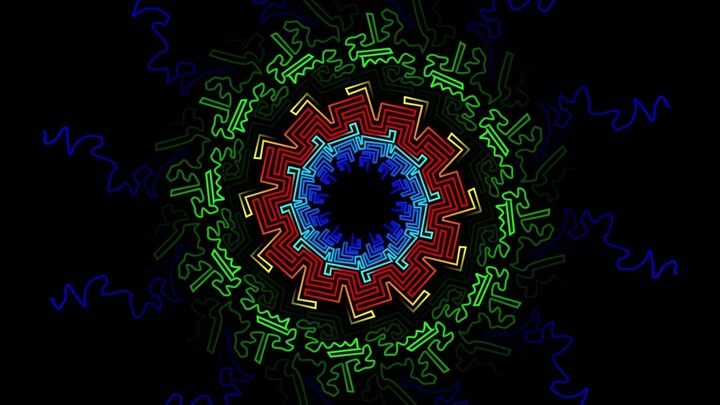 TAS Visuals - Psychedelic Mandalas