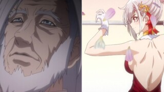 Grandpa changed his gender to become a beautiful white-haired girl, and he couldn't hold it anymore!