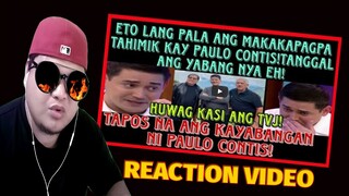 PAULO CONTIS KABADO DITO REACTION VIDEO