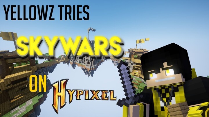 Yellowz Tries Skywars (Hypixel) | Minecraft Gameplay