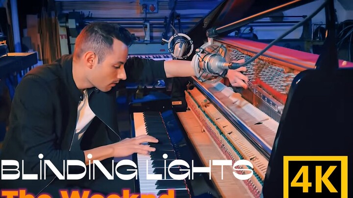 4K】Blinding Lights - The Weeknd x Peter Bence (Cover Piano)