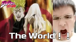 [Animation]Dubbing DIO Brando's 'The world'|<JoJo's Bizarre Adventure>