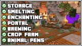Minecraft Ultimate Cave Base Tutorial [How To Build]