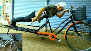 Cargo Bike with Longtail Trailer  Design  - Wolangqueentv