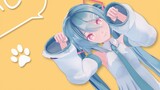 [Sour style Miku] A must-see cat ear switch for tough guys [60 frames]